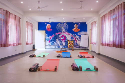 Yoga Hall for Yoga TTC