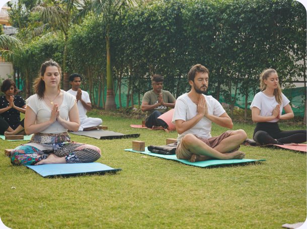 Meditation at yoga schools in rishikesh