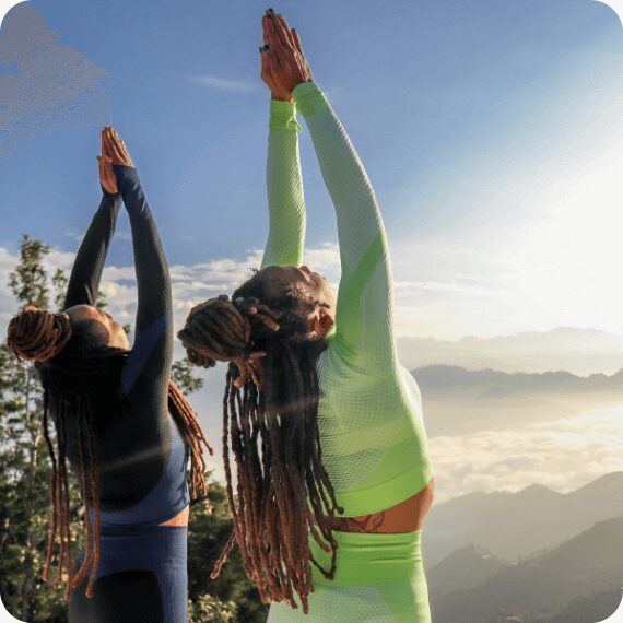 Students on Himalaya excursion during our yoga teacher training in Rishikesh