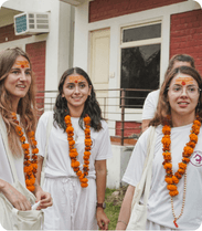 Free yoga t-shirt provided in our yoga TTC in Rishikesh